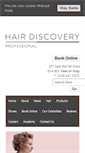 Mobile Screenshot of hair-discovery.co.uk